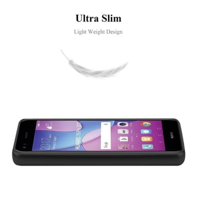 Deksel Huawei Y6 PRO 2017 Case Cover (svart)