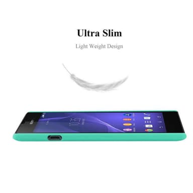 Sony Xperia T3 Hardt Deksel Cover (grønn)