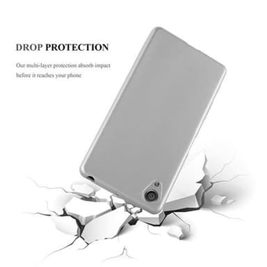 Deksel Sony Xperia X Case Cover (sølv)