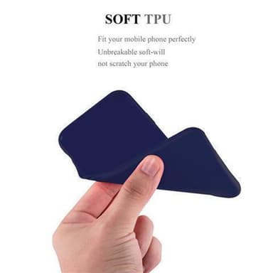 Deksel Samsung Galaxy J7 2017 Silikon cover (blå)