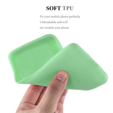 Deksel iPhone 11 PRO MAX Silikon cover (grønn)