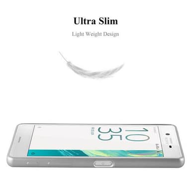 Deksel Sony Xperia X Case Cover (sølv)
