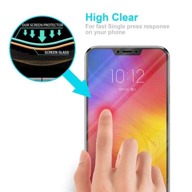 Lenovo Z5 Skjermbeskytter Skärmskydd