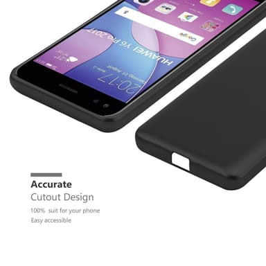 Deksel Huawei Y6 PRO 2017 Case Cover (svart)