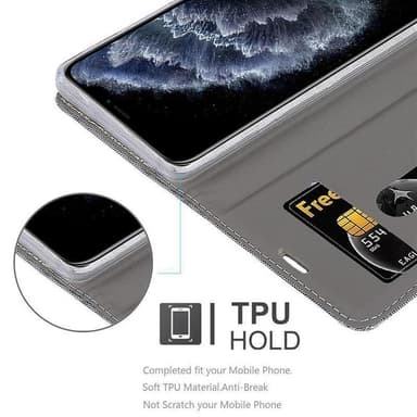 iPhone 11 PRO lommebokdeksel etui (grå)