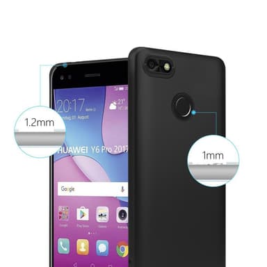 Deksel Huawei Y6 PRO 2017 Case Cover (svart)