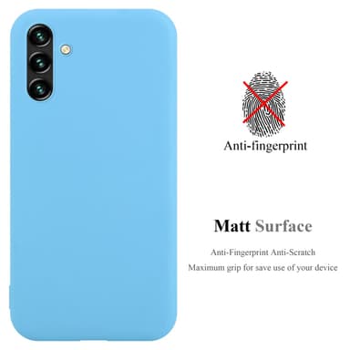 Deksel Samsung Galaxy A13 5G Silikon cover (blå)