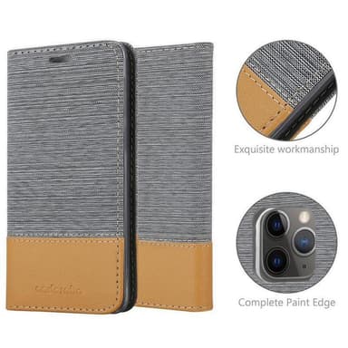 iPhone 11 PRO lommebokdeksel etui (grå)