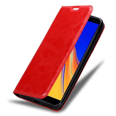Samsung Galaxy J6 PLUS lommebokdeksel case (rød)