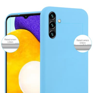 Deksel Samsung Galaxy A13 5G Silikon cover (blå)