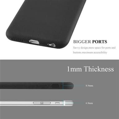 Deksel iPhone 6 / 6S case (svart)