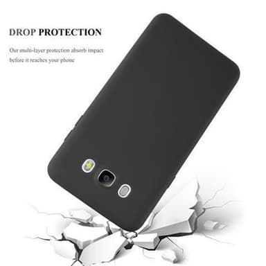 Deksel Samsung Galaxy J5 2016 Silikon cover (svart)