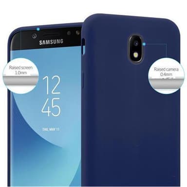 Deksel Samsung Galaxy J7 2017 Silikon cover (blå)