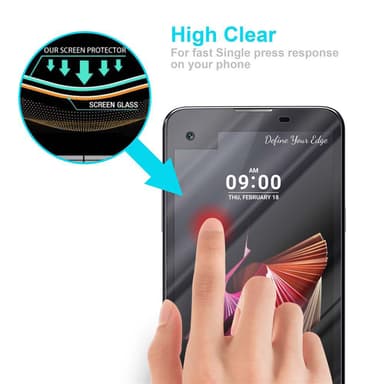 LG X SCREEN Skjermbeskytter Skärmskydd