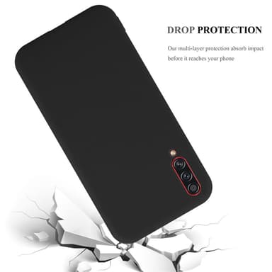 Deksel Samsung Galaxy A70 / A70s Silikon cover (svart)