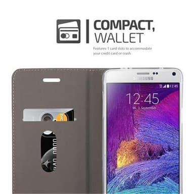 Samsung Galaxy NOTE 4 lommebokdeksel etui (blå)