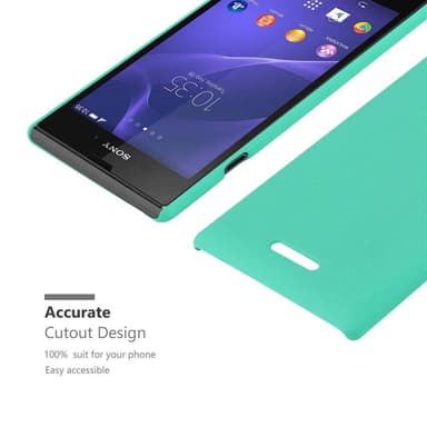 Sony Xperia T3 Hardt Deksel Cover (grønn)