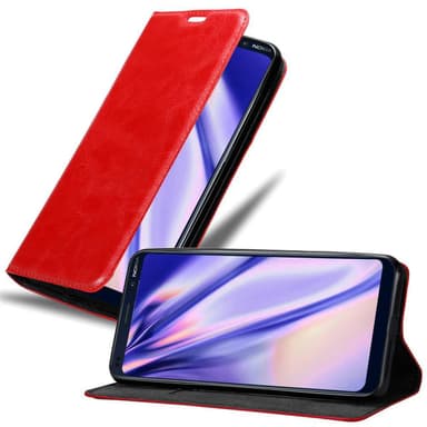 Nokia 9 PureView lommebokdeksel case (rød)