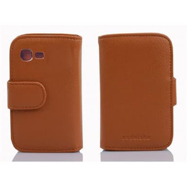 Samsung Galaxy POCKET NEO lommebokdeksel etui (brun)