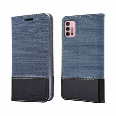 Motorola MOTO G10 / G30 lommebokdeksel etui (blå)