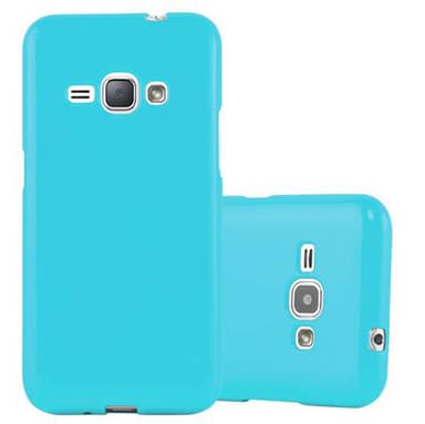 Samsung Galaxy J1 2015 Deksel Case Cover (blå)