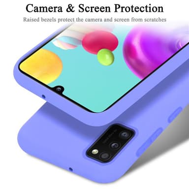 Samsung Galaxy A41 silikondeksel case (lilla)