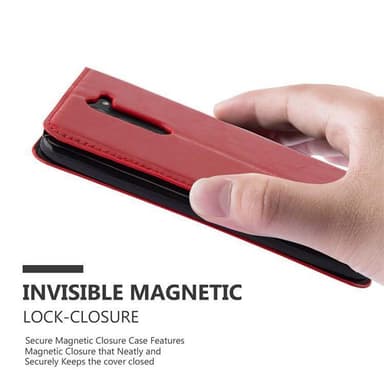 LG G3 STYLUS lommebokdeksel case (rød)