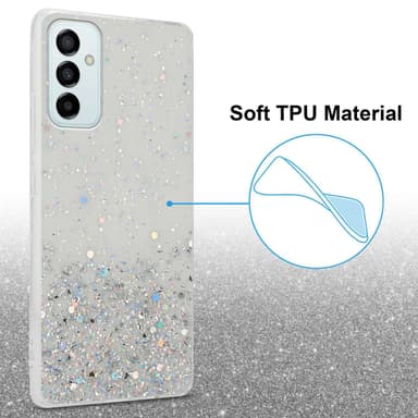 Samsung Galaxy M23 5G Silikondeksel Glitter