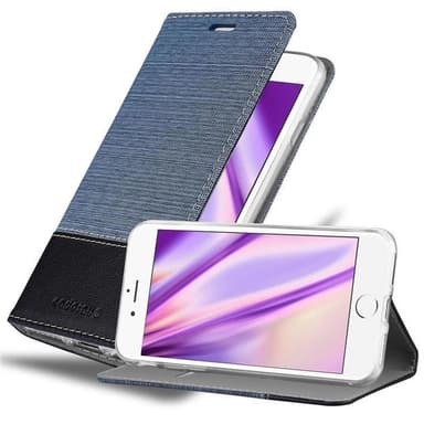 iPhone 6 PLUS / 6S PLUS lommebokdeksel etui (blå)