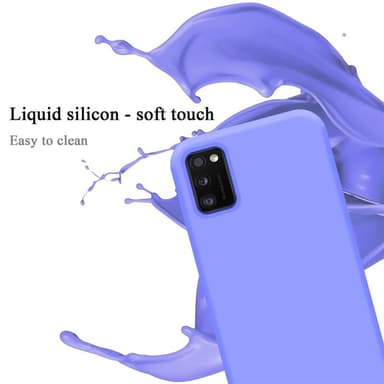 Samsung Galaxy A41 silikondeksel case (lilla)