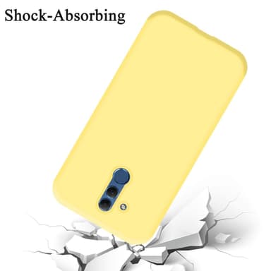 Huawei MATE 20 LITE silikondeksel case (gul)
