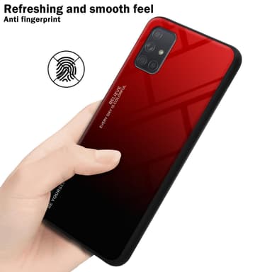 Deksel Samsung Galaxy A71 4G Case Cover (svart)