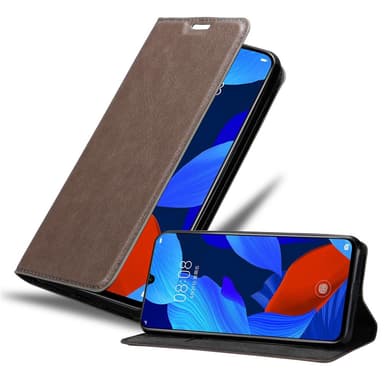 Huawei NOVA 5 / 5 PRO lommebokdeksel case (brun)