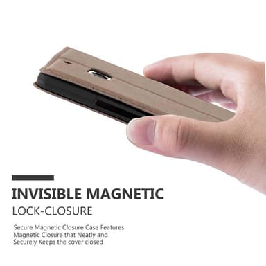 Nokia Lumia 929 / 930 lommebokdeksel case (brun)