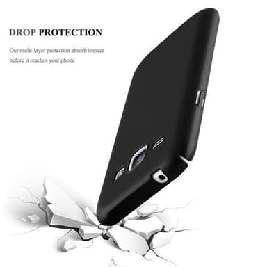 Deksel Samsung Galaxy J1 2015 Case Cover (svart)