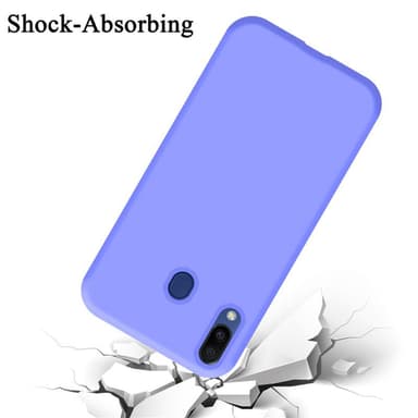 Samsung Galaxy M20 silikondeksel case (lilla)