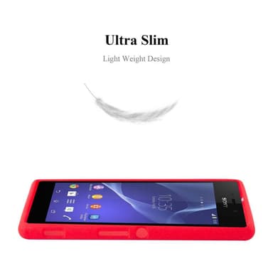 Deksel Sony Xperia M2 / M2 AQUA case (rød)
