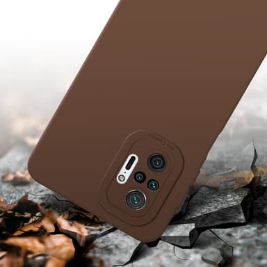 Xiaomi RedMi NOTE 10 PRO Deksel case (brun)