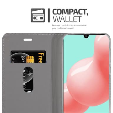 Samsung Galaxy A41 lommebokdeksel etui (grå)