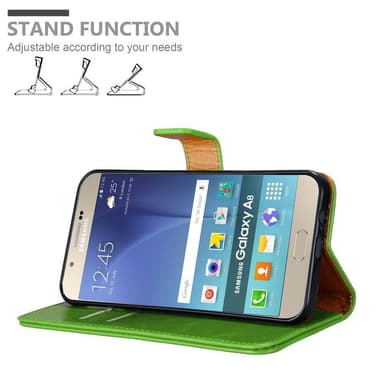Samsung Galaxy A8 2015 lommebokdeksel etui (grønn)