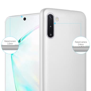 Deksel Samsung Galaxy NOTE 10 Case Cover (sølv)