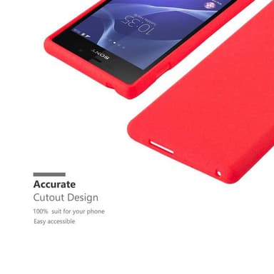 Deksel Sony Xperia M2 / M2 AQUA case (rød)