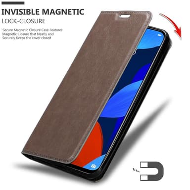 Huawei NOVA 5 / 5 PRO lommebokdeksel case (brun)