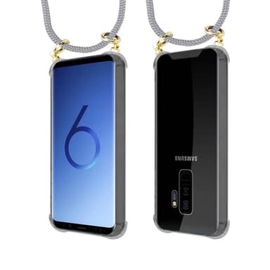 Samsung Galaxy S9 PLUS Deksel med Halskjede (grå)