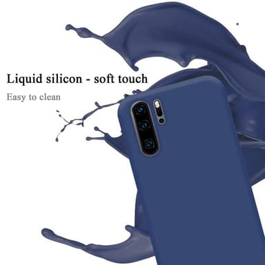 Huawei P30 PRO silikondeksel case (blå)