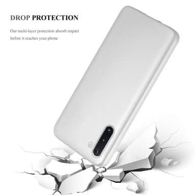 Deksel Samsung Galaxy NOTE 10 Case Cover (sølv)