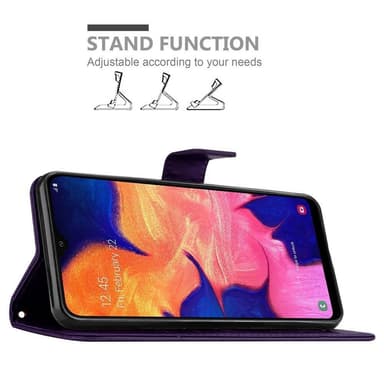 Samsung Galaxy A10 / M10 lommebokdeksel Blomster