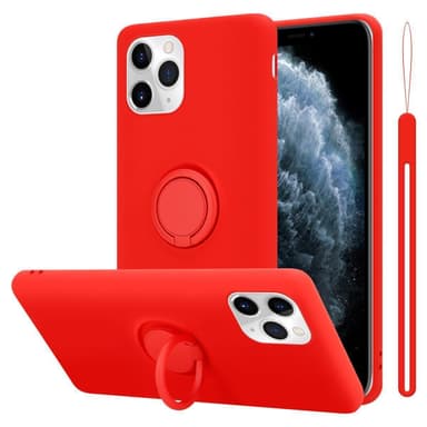 Deksel iPhone 11 PRO Ring Case (rød)