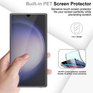 Samsung Galaxy S23 ULTRA Deksel 360 Case Cover