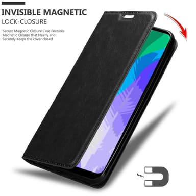 Huawei Y6P lommebokdeksel case (svart)